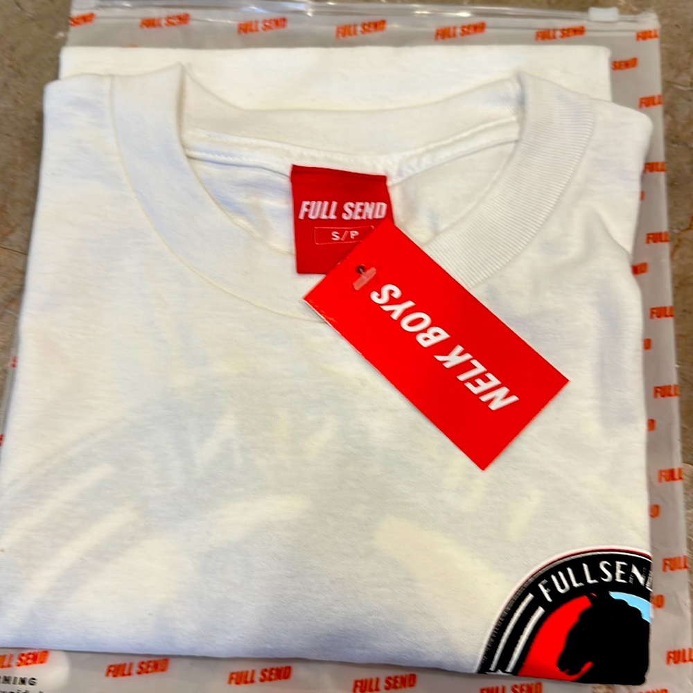 FULL SEND MOTORWORKS TEE SIZE SMALL